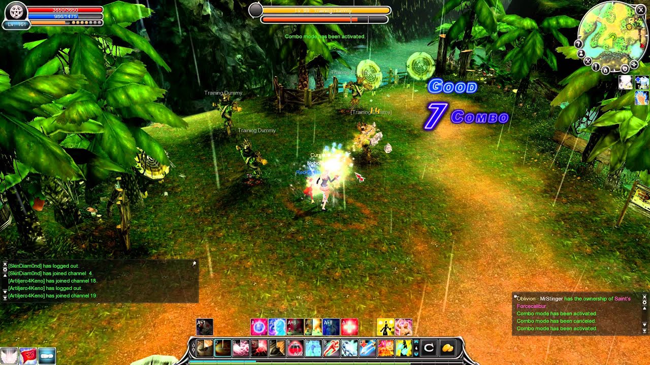 skill có hiệu ứng AoE