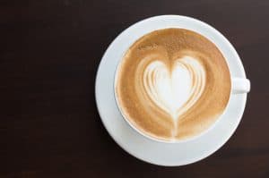 Coffee hearts