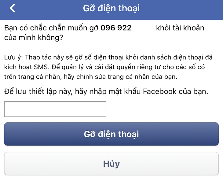 Đây là cách an toàn nhất để thêm / xóa số điện thoại trên Facebook