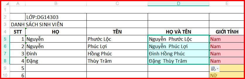 Sử dụng mẹo 4 để sao chép toàn bộ công thức