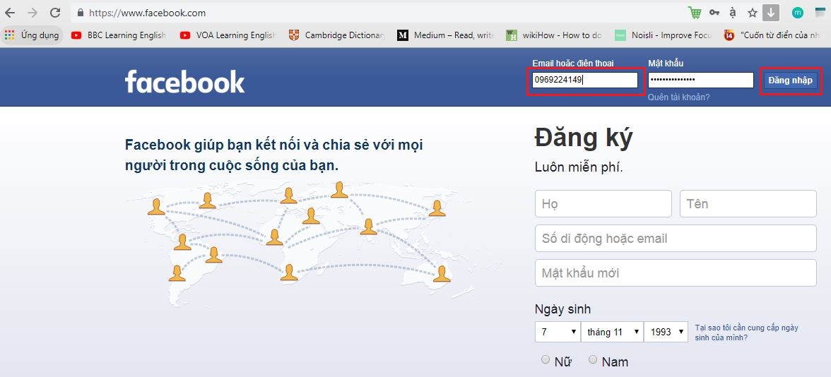 3 cách đăng nhập tài khoản Facebook an toàn trên máy tính xách tay hoặc điện thoại di động