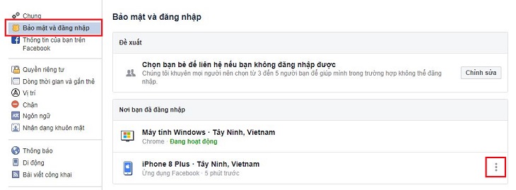 Đăng xuất Facebook hiệu quả trên máy tính bảng, điện thoại và máy tính xách tay từ xa