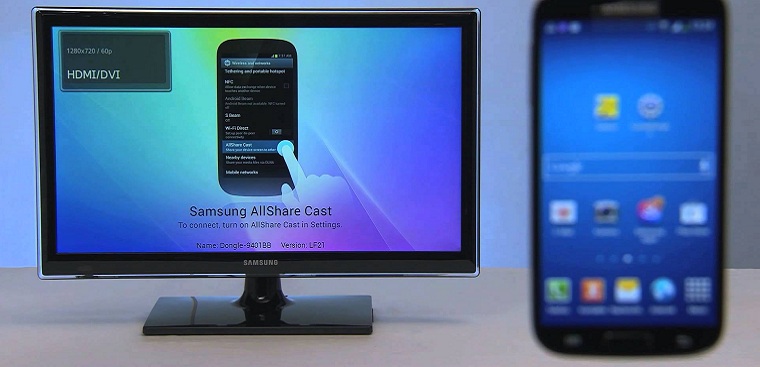 Hướng dẫn Chiếu màn hình điện thoại Samsung lên TV