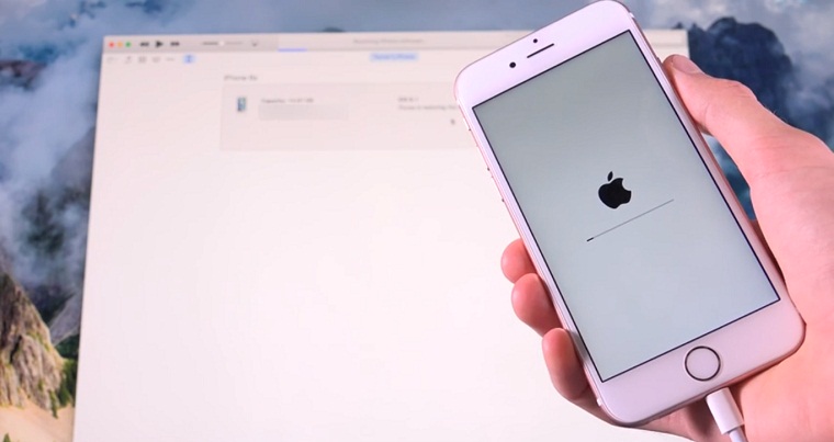 iTunes sẽ đặt lại thiết bị của bạn về iOS 9.0.2