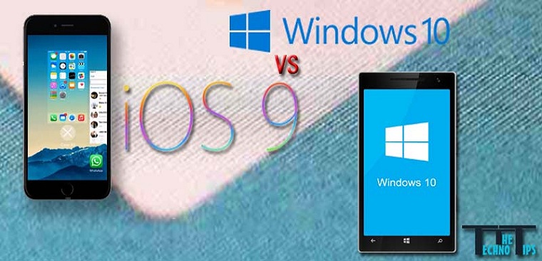 Những điểm tương đồng kỳ lạ giữa iOS 9 và Windows 10 Mobile