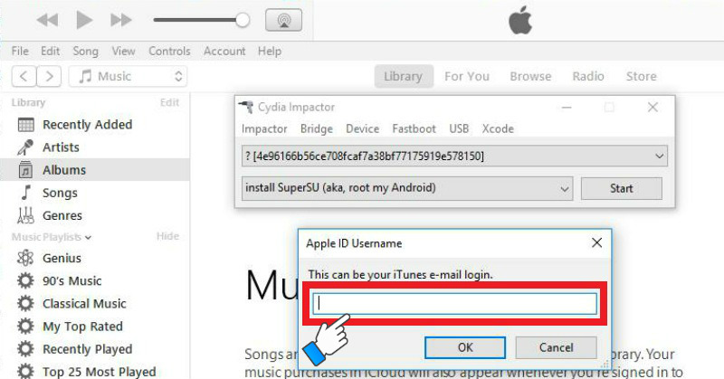 Nhập Apple ID của bạn