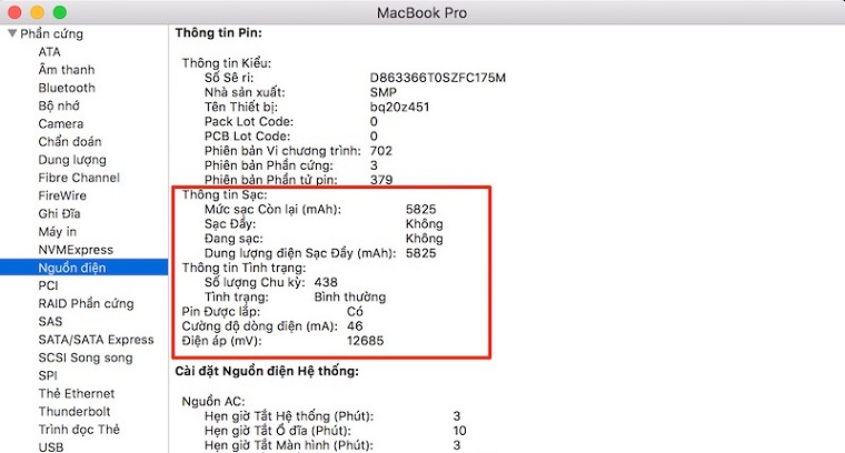 Kiểm tra thời gian tải của MacBook của bạn