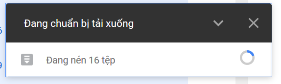 tải hoàn tất
