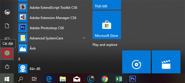 Cách đặt mật khẩu cho máy tính Windows 10 + bước 1