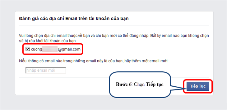 Cách lấy lại tài khoản Facebook bị tấn công sau 30 giây - Bước 6