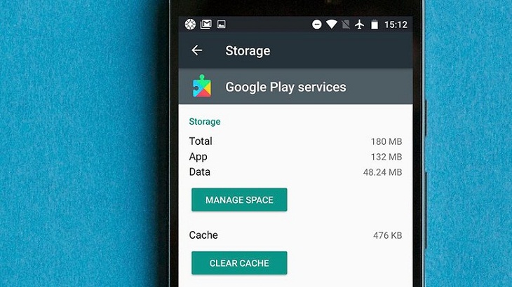 Xóa bộ nhớ cache khỏi ứng dụng Dịch vụ của Google Play bằng cách đi tới