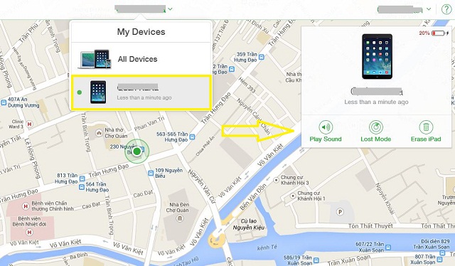 Hướng dẫn Tìm, Khóa & Xóa dữ liệu từ xa trên iPhone / iPad nếu bị mất