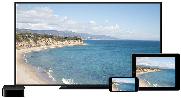 Chiếu màn hình iPhone, iPad lên TV