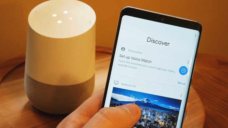 Thiết lập Voice Match trên Google Home