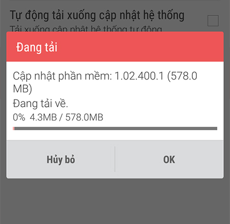 Cách cập nhật phần mềm cho điện thoại HTC