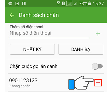 Cách chặn cuộc gọi để tránh bị nhiễu sóng trên smartphone Samsung