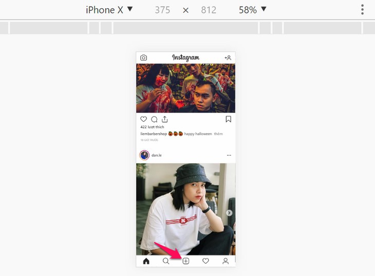 Cách đăng ảnh trên Instagram bằng máy tính