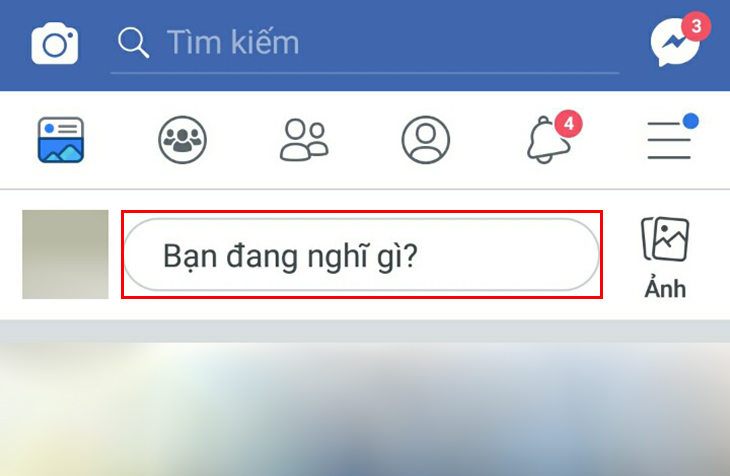 Cách đăng video lên Facebook trên Android + Bước 1