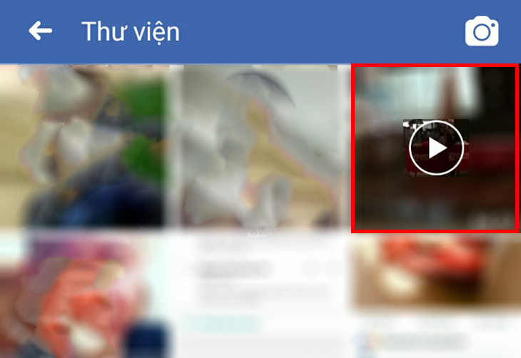 Cách đăng video lên Facebook trên Android + Bước 3