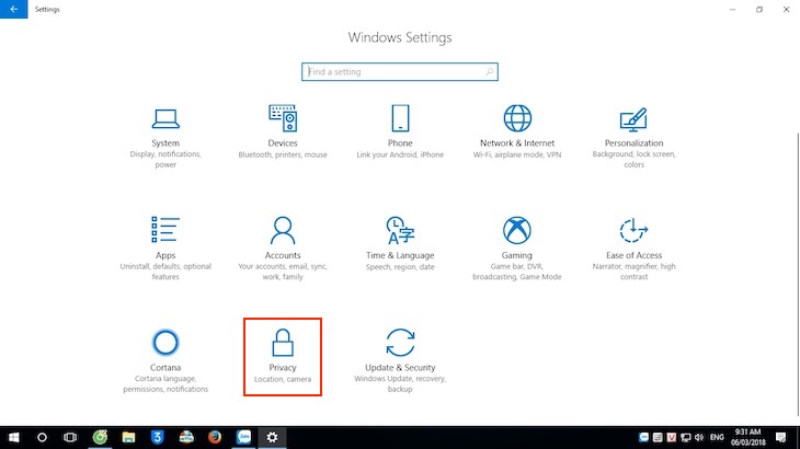 Cách tìm máy tính xách tay trên Windows 10