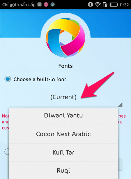 Cách thay đổi font chữ trên Huawi GR5 2017