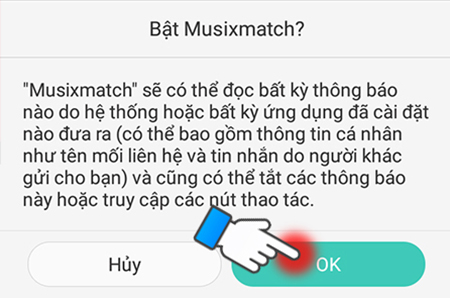 Cách hiển thị lời bài hát khi nghe nhạc bằng YouTube trên điện thoại Android