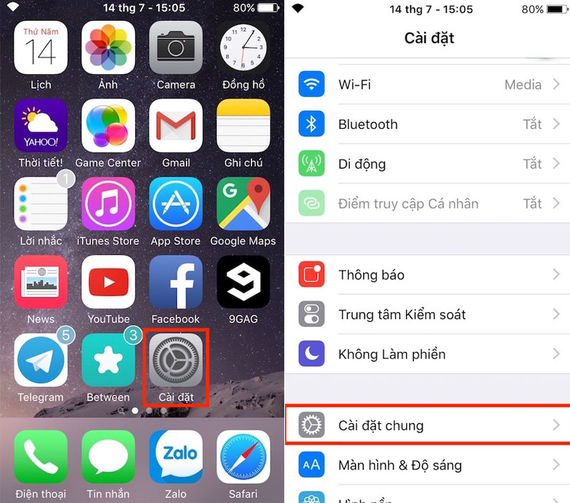 Biểu tượng cài đặt bàn phím