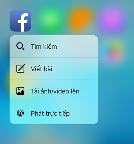 Cập nhật nhanh trạng thái Facebook: