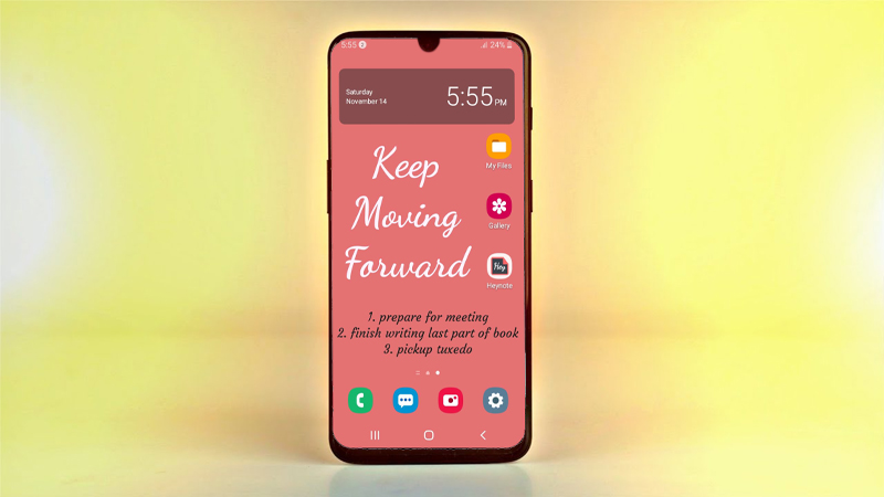 Đây là cách tạo ghi chú đẹp mắt ngay trên màn hình khóa điện thoại Android