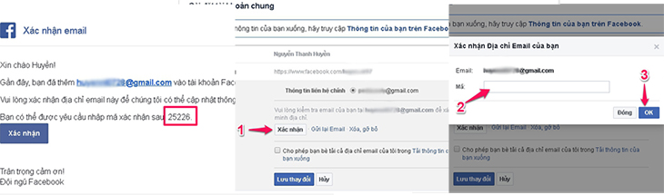 Cách thêm địa chỉ email vào tài khoản Facebook của bạn - Bước 3