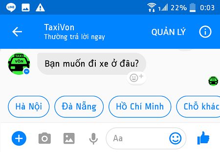 Taxi từ mộ Uber