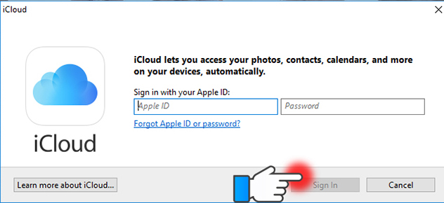 Sau khi cài đặt hoàn tất, bạn cần đăng nhập bằng ID Apple của mình để sử dụng ứng dụng