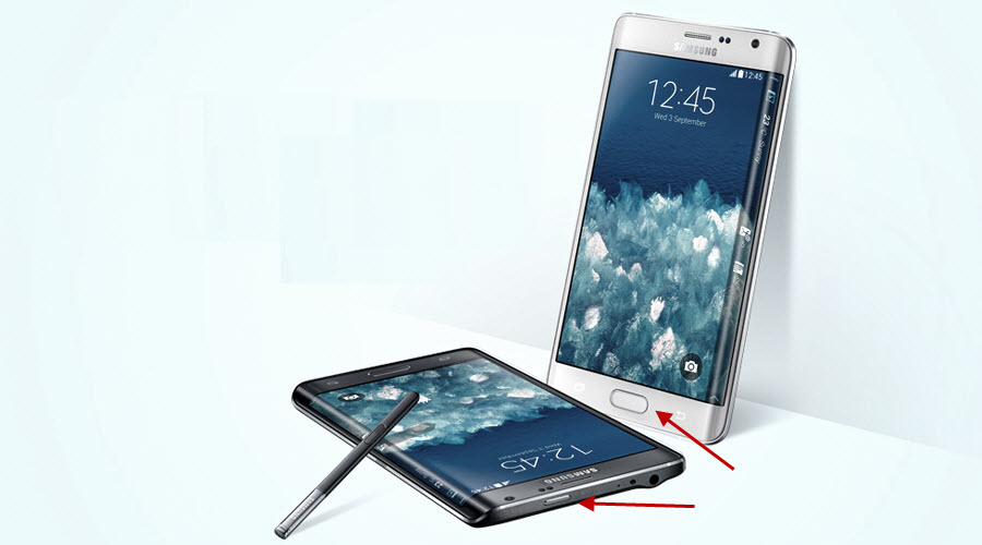 Ảnh chụp màn hình của Samsung Galaxy Note Edge