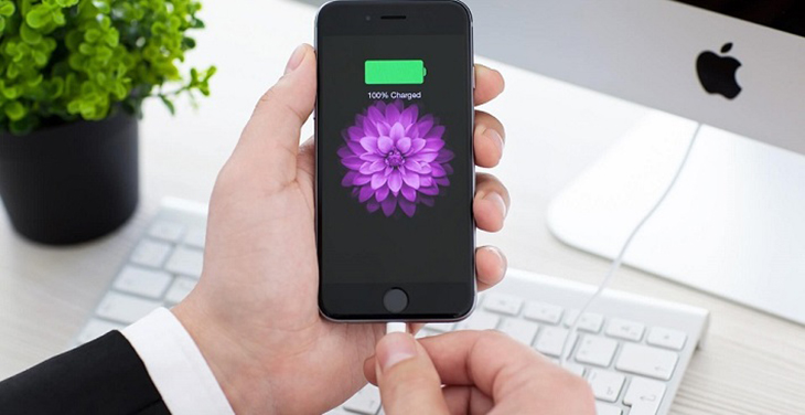 Pin luôn được sạc đầy 100%