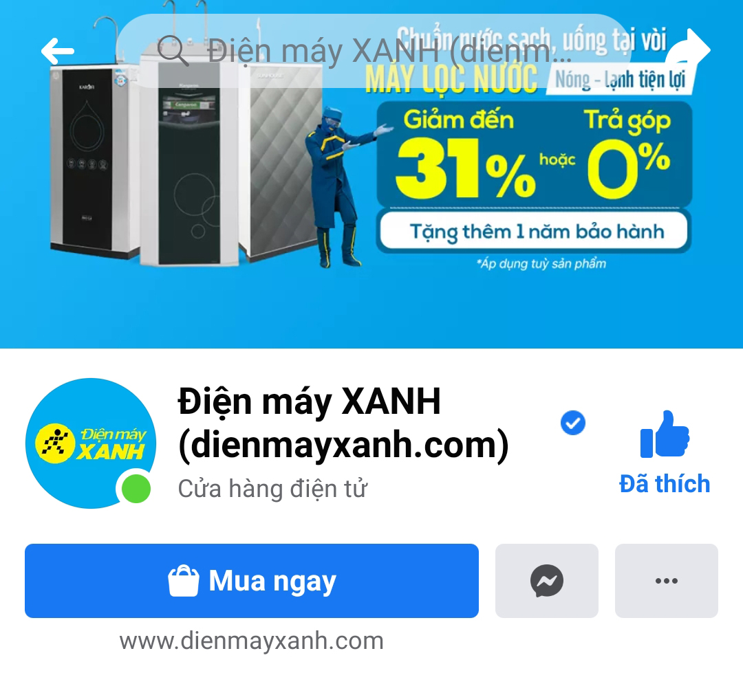 Đánh dấu xanh Facebook là gì?