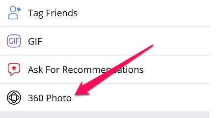 Facebook cho phép bạn chụp ảnh 360 độ, chia sẻ hoặc đặt ảnh bìa