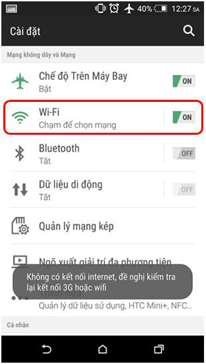 Tổng hợp những lỗi thường gặp nhất khi sử dụng WiFi trên Android