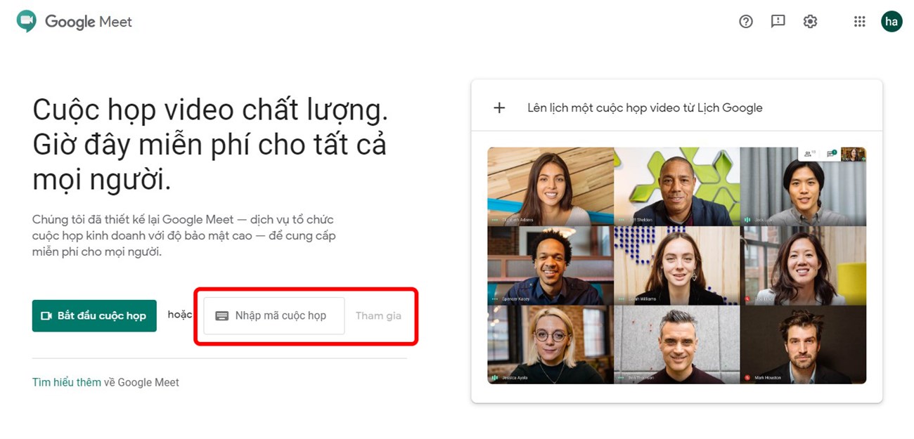 Tham dự các cuộc họp