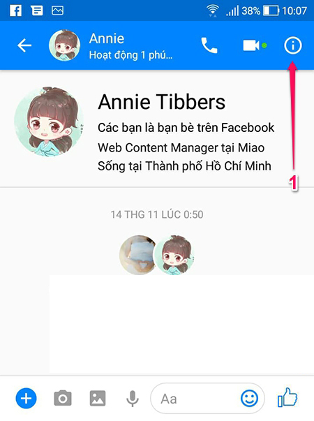 Cách tạo hiệu ứng tuyết trên điện thoại Facebook Messenger