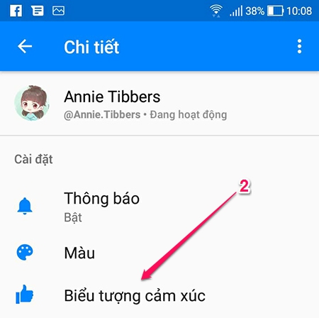 Cách tạo hiệu ứng tuyết trên điện thoại Facebook Messenger