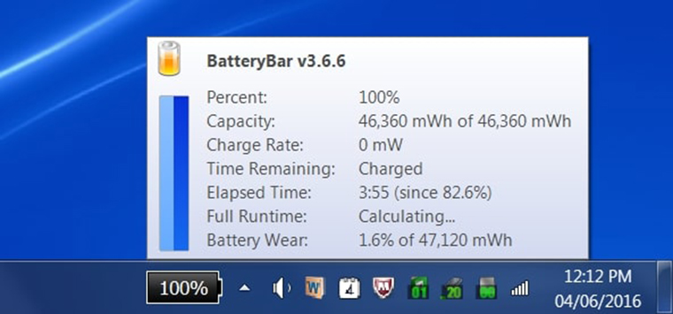Tải phần mềm BatteryBar xuống thiết bị của bạn
