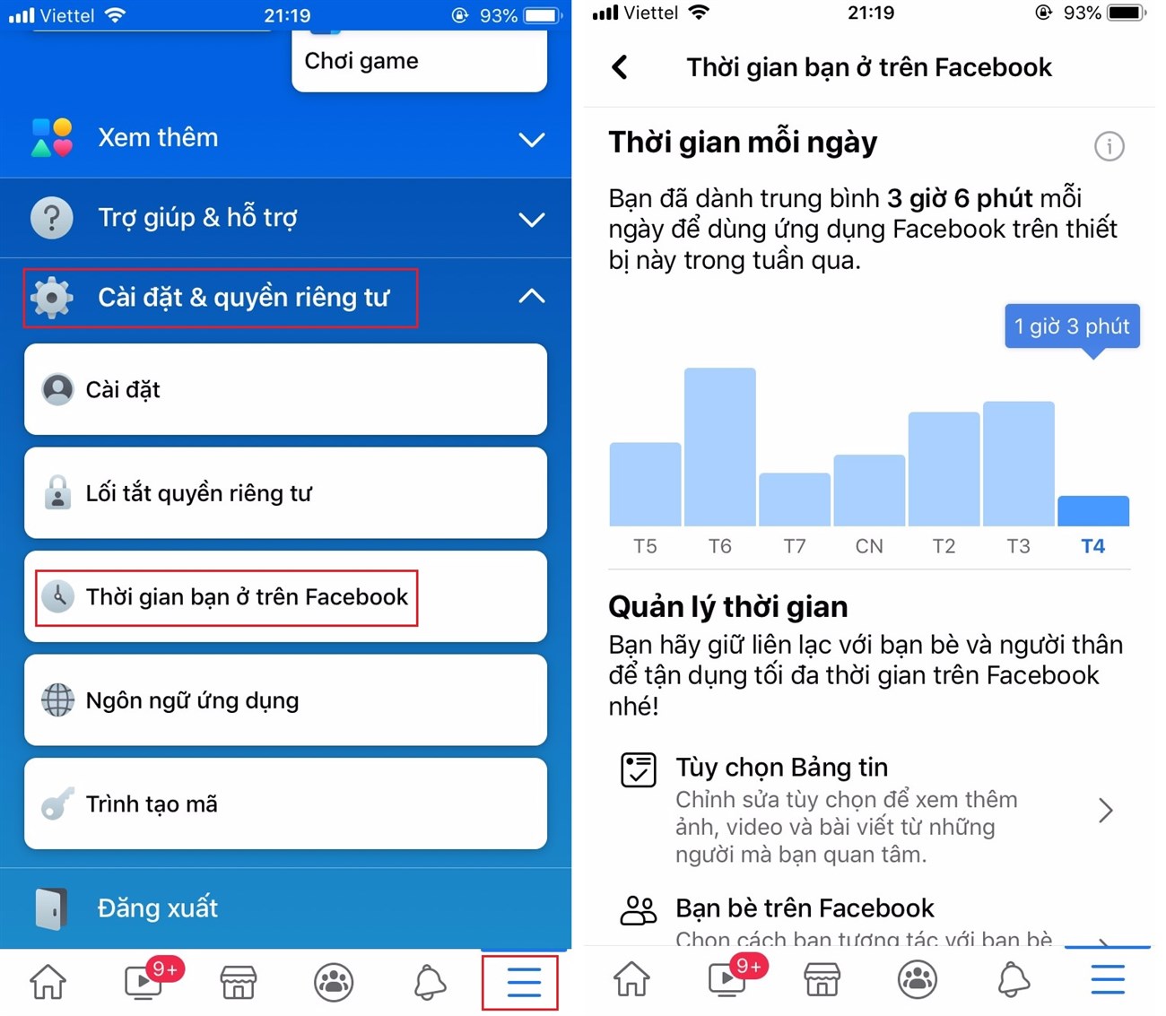 Cách xem tính khả dụng của bạn trên Facebook