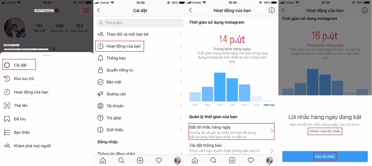 Hướng dẫn cách xóa giới hạn thời gian trên Instagram