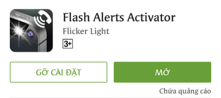 Cảnh báo flash