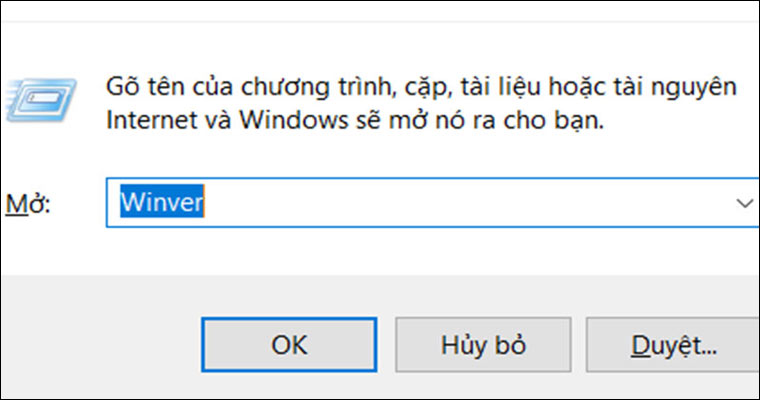 Xác định hệ điều hành được sử dụng