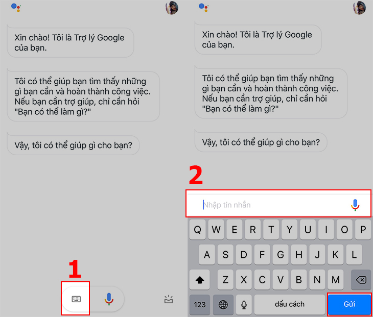 Hướng dẫn bật Trợ lý Google Tiếng Việt cho iOS + bước 4