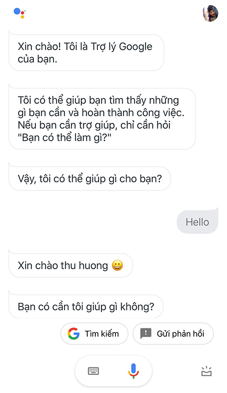 Một số chức năng mà Trợ lý Google có thể thực hiện.