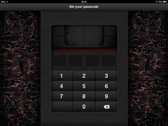 Nhập mật khẩu 4 chữ số