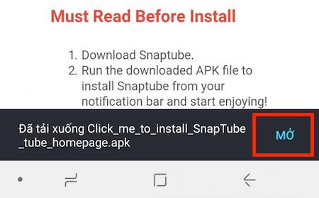 Hướng dẫn chi tiết về cài đặt và sử dụng phần mềm Snaptube
