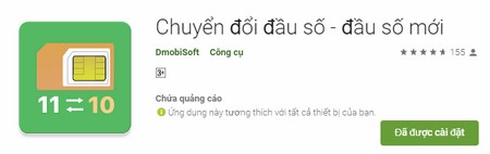 Hướng dẫn chuyển danh bạ từ 11 số sang 10 số